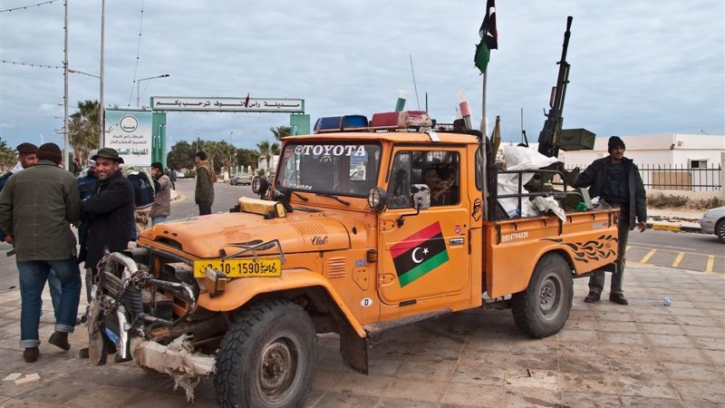 Illustration for article titled These are the trucks that power the Libyan Rebels